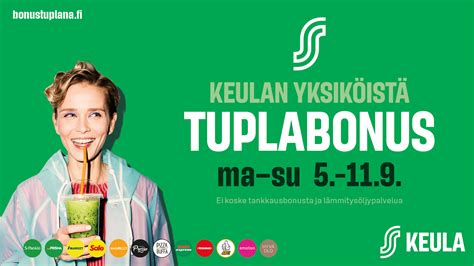 bonukset tuplana.